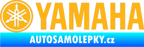 Samolepka Yamaha 001 světle oranžová