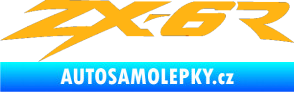 Samolepka ZX 6R světle oranžová