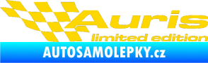 Samolepka Auris limited edition levá jasně žlutá