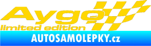 Samolepka Aygo limited edition pravá jasně žlutá