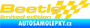 Samolepka Beetle limited edition pravá jasně žlutá
