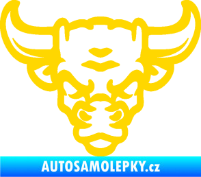 Samolepka Býk 012 jasně žlutá