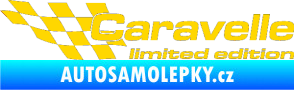 Samolepka Caravelle limited edition levá jasně žlutá