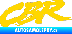 Samolepka CBR 003 jasně žlutá