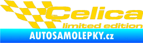 Samolepka Celica limited edition levá jasně žlutá