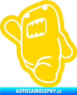 Samolepka Domo 013 levá běžící jasně žlutá