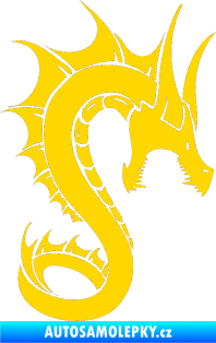 Samolepka Dragon 041 pravá jasně žlutá