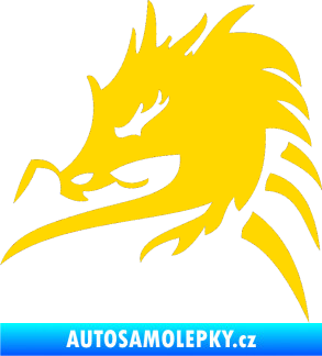 Samolepka Dragon 044 levá jasně žlutá