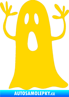 Samolepka Duch 003 levá jasně žlutá