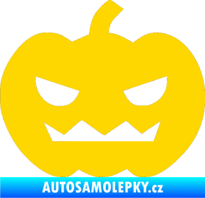 Samolepka Halloween 013 levá jasně žlutá