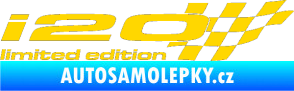 Samolepka i20 limited edition pravá jasně žlutá