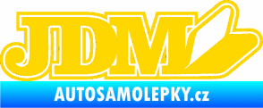 Samolepka JDM 001 symbol jasně žlutá