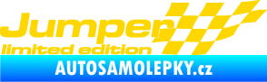 Samolepka Jumper limited edition pravá jasně žlutá