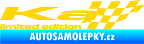 Samolepka Ka limited edition pravá jasně žlutá