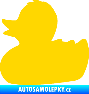 Samolepka Kachnička 001 levá jasně žlutá