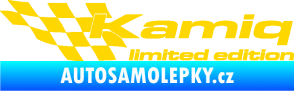Samolepka Kamiq limited edition levá jasně žlutá