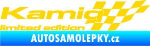 Samolepka Kamiq limited edition pravá jasně žlutá