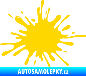 Samolepka Kaňka 002 levá jasně žlutá