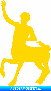 Samolepka Kentaur 001 levá jasně žlutá