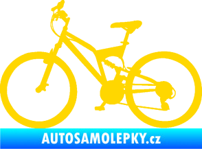 Samolepka Kolo 003 levá jasně žlutá