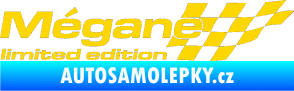 Samolepka Mégane limited edition pravá jasně žlutá