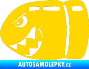 Samolepka Náboj 002 levá jasně žlutá