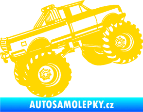 Samolepka Off Road 003 pravá jasně žlutá