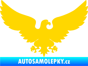 Samolepka Orlice 001 pravá jasně žlutá