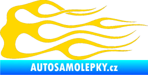 Samolepka Plameny 048 jasně žlutá