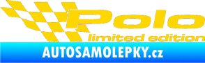 Samolepka Polo limited edition levá jasně žlutá