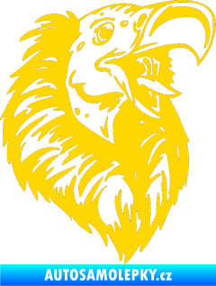 Samolepka Predators 009 pravá sup jasně žlutá