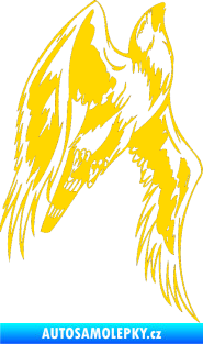 Samolepka Predators 011 pravá jasně žlutá