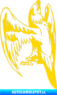 Samolepka Predators 018 levá jasně žlutá