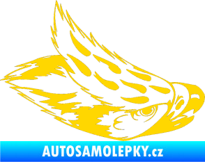 Samolepka Predators 022 pravá jasně žlutá