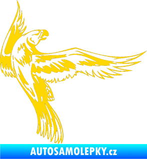 Samolepka Predators 023 pravá jasně žlutá