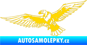 Samolepka Predators 028 levá sup jasně žlutá