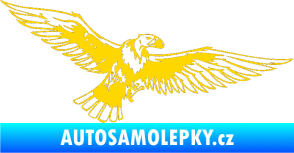 Samolepka Predators 028 pravá sup jasně žlutá