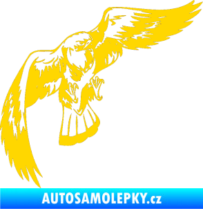Samolepka Predators 041 pravá jasně žlutá