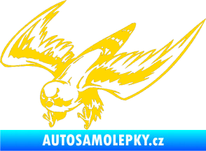 Samolepka Predators 056 levá jasně žlutá