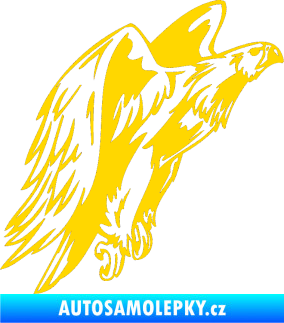 Samolepka Predators 058 pravá jasně žlutá
