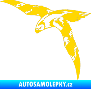 Samolepka Predators 062 levá jasně žlutá