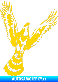 Samolepka Predators 078 pravá jasně žlutá