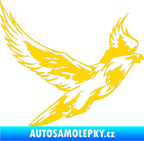Samolepka Predators 088 pravá jasně žlutá