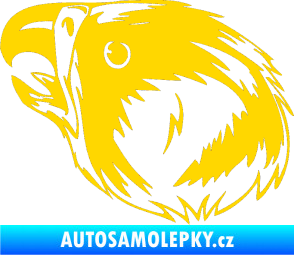 Samolepka Predators 095 levá jasně žlutá
