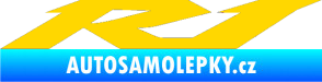 Samolepka R1 001 jasně žlutá
