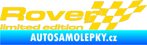 Samolepka Rover limited edition pravá jasně žlutá