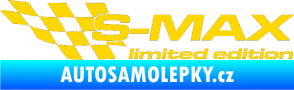 Samolepka S-MAX limited edition levá jasně žlutá