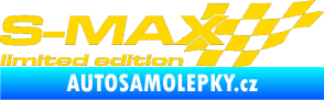 Samolepka S-MAX limited edition pravá jasně žlutá