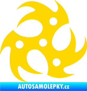 Samolepka Samolepka na víčko od nádrže 005 jasně žlutá