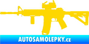Samolepka Samopal 003 levá jasně žlutá